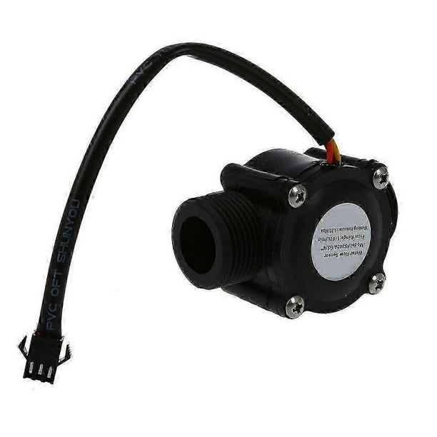 YF-S201 WASSERDURCHFLUSSSENSOR 1/2 Zoll Hall-Effekt-Durchflusssensor DC YF-S201 WASSERDURCHFLUSSSENSOR 1/2 Zoll Hall-Effekt-Durchflusssensor DC