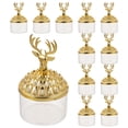 thumbnail image 4 of CIMAXIC christmas 12Pcs Christmas Cookie Candy Jar Decorative Elk Candy Box Sweets Cookies Boxes,3.94"X2.2"X2.2", 4 of 5