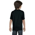thumbnail image 5 of Hanes T-Shirt Lourd pour Garçon 5,2 oz COMFORTSOFT, L, Noir, 5 of 5