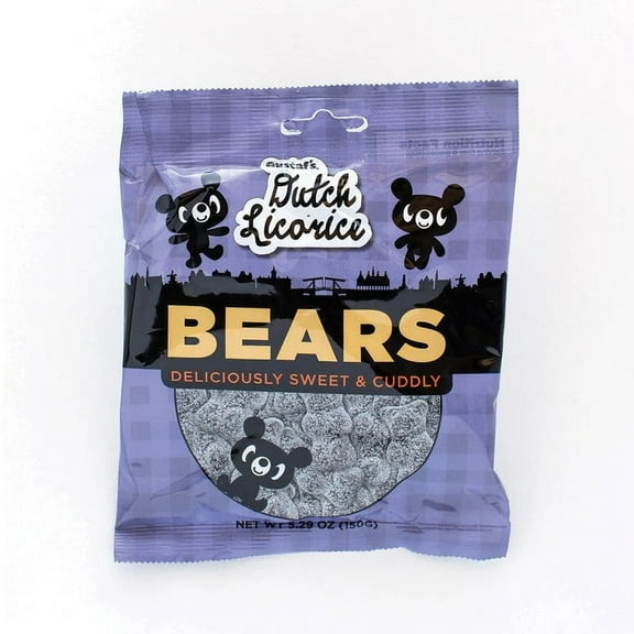 Gustaf's, Dutch Licorice Bears, 5.2 Oz