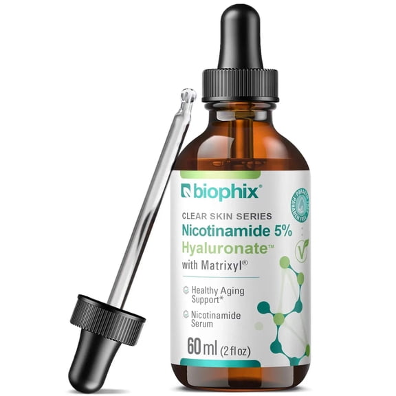 Biophix B-3 Nicotinamide Age-Defying Serum 2 oz with Hyaluronic Acid & Matrixyl - Skin Health