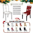 thumbnail image 5 of Set of 6 Christmas Dining Chair Covers Stretch Parsons Chair Slipcovers Buffalo Plaid Christmas Tree Printed Christmas Decoration Washable Removable Dining Chair Protector for Home Hotel Kitchen, 5 of 6