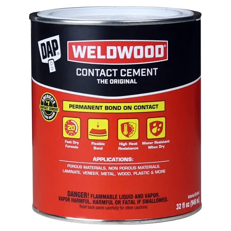 DAP Weldwood Qt. The Original Contact Cement 7079800272