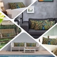thumbnail image 5 of Peacock Body Pillow Cover, Pillowcase Protectors with Zipper, Breathable Decorative Throw Pillow Case Cover, Watercolor Animal Vintage Farmhouse Pillow Shams for Couch Sofa 20x54Inch, 5 of 8