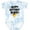 Tie Dye Blue, variant on Inktastic Happy Birthday Daddy Party Boys or Girls Baby Bodysuit
