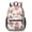 Pioneer Flower Floral-1, variant on Pioneer Flower Floral Print Pattern 17" School Backpacks for Teens,Waterproof Oxford Fabric,S-Shape Padded Straps for School,Travel,Hiking,Camping