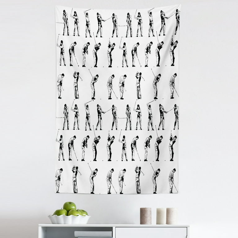 Golf tapestry fabric sales