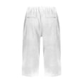 thumbnail image 4 of SUYIDA Women's Casual Elastic Waistband Loose Fit Shorts with Pockets Breathable Soft Stretchable Lightweight for Summer Outdoor Walking Hiking and Daily Wear Comfortable Classic Stylish, 4 of 4