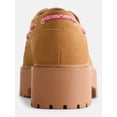 thumbnail image 3 of Weekend Academy Little & Big Girls Chunky Boat Loafer Shoes, 3 of 6