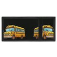 thumbnail image 4 of Uourmeti Yellow School Bus Youth Wallet with Polyester Fabric, Slim Zipper Boys Wallet for Outdoor Sports and School Use, 4 of 7