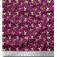 thumbnail image 1 of Soimoi Cotton Duck Fabric Leaves,Watermelon & Rabbit Kids Decor Fabric Printed Yard 42 Inch Wide, 1 of 3