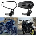 thumbnail image 1 of Motorcycle Handlebar Mirrors Motorbike Mirrors Compatible Xj6 Mt01 Mt03 Mt07 Mt09 (black) G, 1 of 5