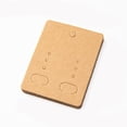 thumbnail image 6 of 50pcs 6.5x5cm Paper Hanging Earrings Display Cards with Bag For Ear Stud Packaging Jewelry Accessories Supplies Small Business D274, 6 of 6