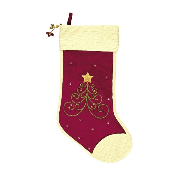 Holiday Contemporary Stocking