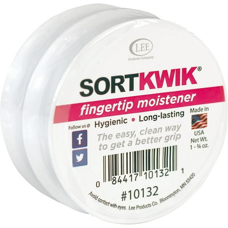 UPC: 0084417101321 | Sortkwik Fingertip Moisteners 1 3/4 oz  Pink  2/Pack