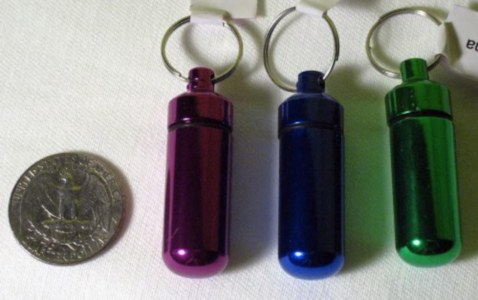 6 Bison Tubes Geocaching Micro Cache Logs Geocache Containers Id Pill Holder Fun 