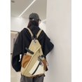 thumbnail image 4 of Mochila bandolera con bandolera de nailon, mochila informal para hombres y mujeres, 4 of 5