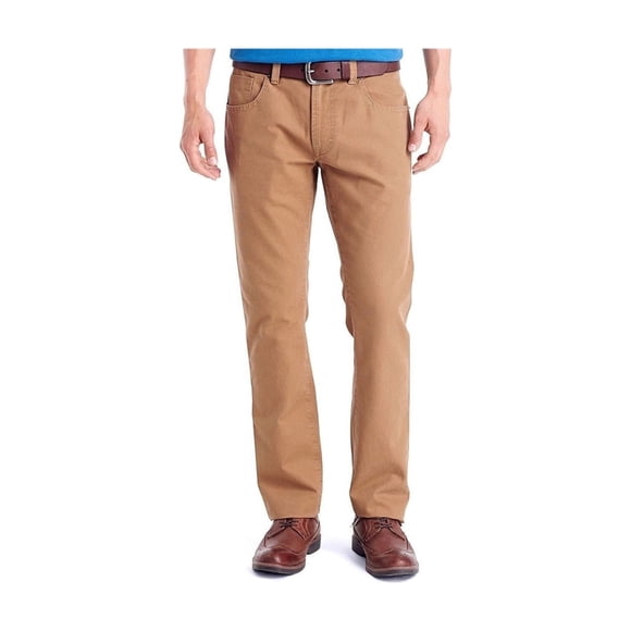 G.H. Bass & Co. Mens Canvas Terrain Casual Carpenter Pants, Beige, 46W x 32L