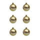 thumbnail image 2 of Seyotauo 6 Pcs Decorative Christmas Ball Kit 2.36 inch Shatterproof Plastic Ornaments Hanging Tree Decoration Pendant Set Traditional Holiday Indoor Home Decor Collection, 2 of 6