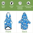 thumbnail image 6 of Honeii Gnomes in USA Print Small Dog Hoodies Pet Hooded Sweatshirts Fall Winter Puppy Cat Sweaters Warm Clothes for Small Dogs Outfits Costume-Medium, 6 of 7