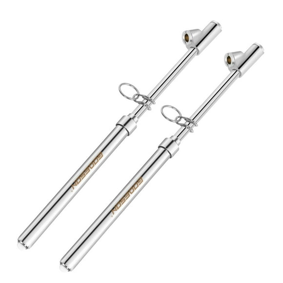 Medidor de presión de neumáticos GODESON de doble cabezal, resistente, 10-150 PSI