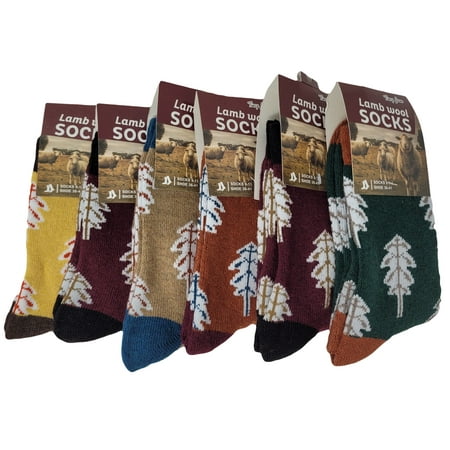 

Women s Lamb Wool Crew Socks Thermal Warm Cozy Soft Comfortable & Colorful Socks 6-Pack