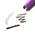 thumbnail image 3 of Kosas Brow Pop | Longwear Eyebrow Makeup, Dual-Sided Defining Pencil with Castor Oil, (Dark Brown), 3 of 3