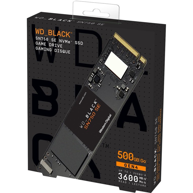 WD Black SN750 WDS500G1B0E 500 GB Solid State Drive - M.2