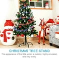 thumbnail image 5 of HLONK Christmas Tree Iron Tripod Artificial Christmas Tree Stand for Xmas Tree Christmas Supplies Xmas Tree Rack, 5 of 5