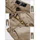 thumbnail image 5 of Pantalones Casuales Ajustados de Hombre con Corte Cónico, Frente Plano, Talla 34, Color Marrón Arena, 5 of 6