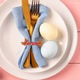 thumbnail image 6 of Promotion Sale! Nomeni Party Balloon Creative English Letter Napkin Ring Thanksgiving Napkin Buckle Restaurant Simple Lovers Western Restaurant Napkin Ring Clearance Sale, 6 of 9