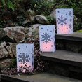 thumbnail image 3 of Lumabase 32712 Party Festive Lighting Plastic Luminaria Lanterns - Snowflake - 12 Count, 3 of 4