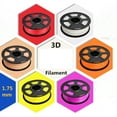 thumbnail image 2 of Random Color PLA 3D Printer Filament 1.75mm Spool Full Color Available for 3D Printer Material Filament Imprimante 3D ,Quick-Drying Ink, 2 of 6