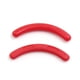 thumbnail image 2 of 40pcs Red Soft Rubber Ladies Cosmetic Makeup Eyelash Curler Refill Replace Pads, 2 of 2