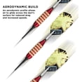thumbnail image 4 of Darts Viper Spinning Bee, punta blanda, 16 g, con funda Casemaster, roja, 4 of 8