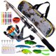 thumbnail image 5 of Caña De Pescar Multifuncional Juego De Combate De Carrete Giratorio De Pesca Telescópica Con Carrete De Pesca Juego De Señuelos De Pesca Accesorio De Pesca Con Bolsa De Transporte Yuarrent OD013803-00, 5 of 6