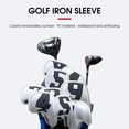 thumbnail image 2 of HEVIRGO 10 Pcs Housse de Club de Golf Durable Processus d'Ourlet Anti-Salissure Housse de Putter de Golf Utile pour Club de Golf, 2 of 10