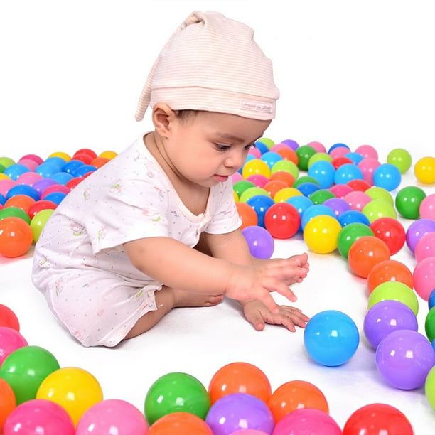 Pelota de plástico suave para piscina Ehuebsd juguete divertido para nadar 100 Uds