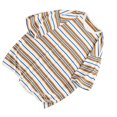 thumbnail image 4 of Camisa de rayas de manga corta para hombre, camiseta de cuello redondo para hombre, camiseta de cuello redondo a rayas para hombre, camiseta de rayas para hombre, diseño de primera clase, 4 of 9