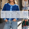 thumbnail image 3 of akafmk Cardigan Sweater for Women Button Front Cropped Cardigans Knit Sweaters Crewneck Soft Casual Fashion Fall Outfits, Size M, 3 of 6