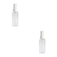 thumbnail image 3 of QualitChoice Bouteille de Parfum en Plastique Transparent Portable 80ml Vide Petite Pulvérisation Transparente 60ml 2Ensemble, 3 of 6