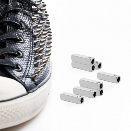 Masteelf Raindrops 8pcs Metal Shoelace Tips for Sneakers Replacement DIY Shoelace End Caps for Shoes Accessories