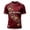 17# Wine, variant on Men's Halloween Shirts Pumpkin Spooky Ghost Print Short Sleeve Tops Lightweight Crewneck Muscle T-Shirt Fall Halloween Costumes,Gray,3XL