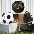 thumbnail image 4 of Juego de pelotas deportivas Sratte Soccer Basketball con bomba, 4 of 6