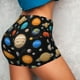 thumbnail image 4 of Fotbe Planets In Deep Space Shorts Sin Costuras – Shorts Deportivos de Cintura Alta para Mujer, Elásticos para Gimnasio, Yoga, Running o Ciclismo-Large, 4 of 8