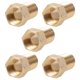 thumbnail image 1 of Adaptador de buje hexagonal de latón G1/2 Macho x G1/2 Hembra 40mm Longitud 5 pcs, 1 of 3
