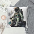 thumbnail image 2 of Autua Space Art Graphic Decorative Pillow Cover for Home Couch Living Room Sofa - High-Quality Year-Round Use Throw Pillow Case 1PC 20x20in, 2 of 5