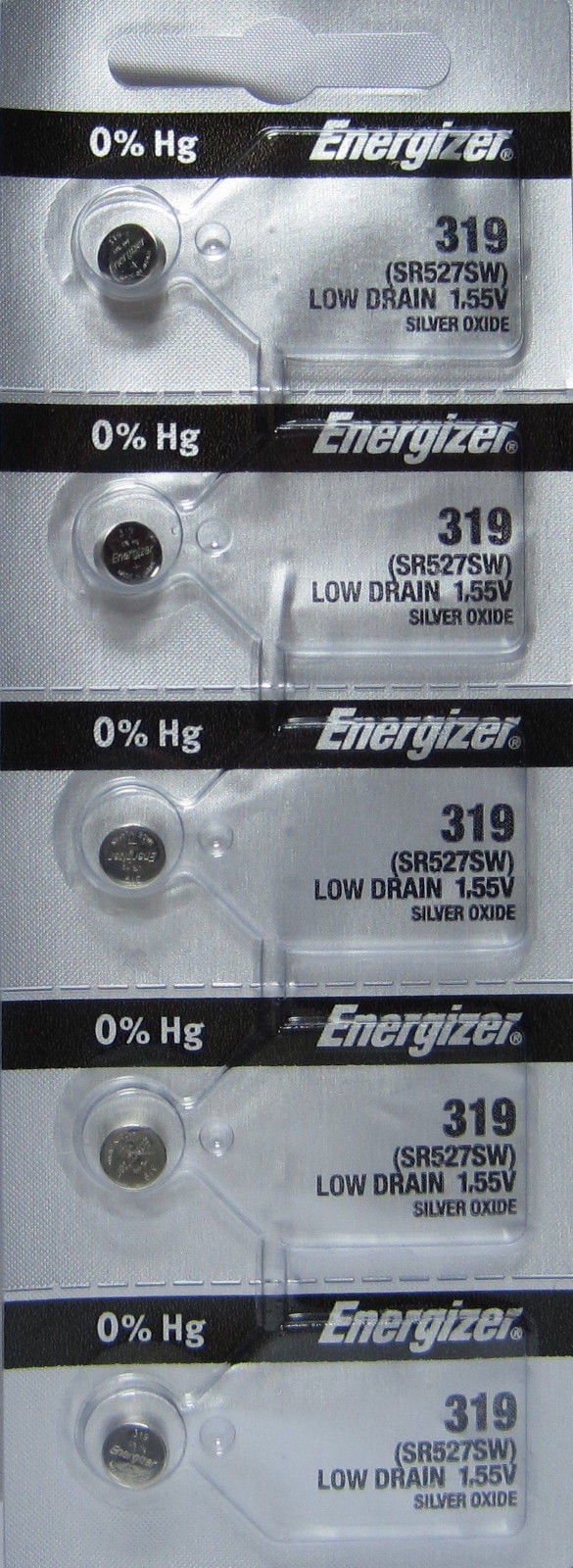 5 ENERGIZER (1 Pack) 319 3V Lithium Coin Cell Batteries