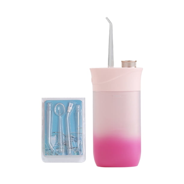 Cateissary Flossers impermeables del agua para los modos de la limpieza de los dientes 3 para el portátil limpio modificado para requisitos Electrodomésticos rosa