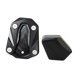 thumbnail image 4 of Componente de soporte de almohadilla de patada de motocicleta componente de montaña de montaña de pata de la cola de patada extensión de la placa de Negro, 4 of 8